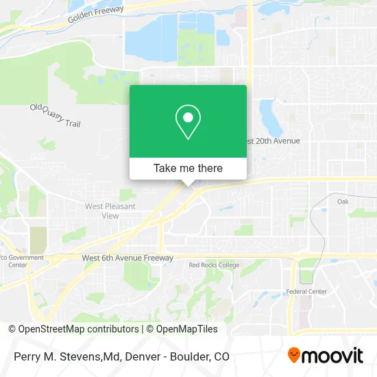 Perry M. Stevens,Md map