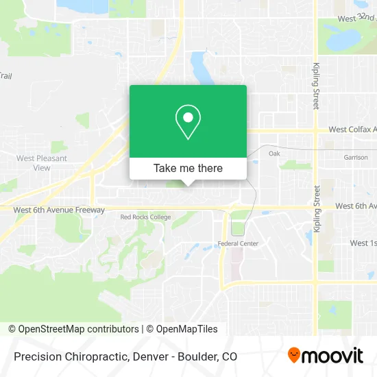Precision Chiropractic map