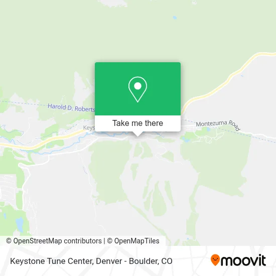 Keystone Tune Center map