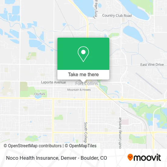 Noco Health Insurance map