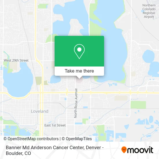 Banner Md Anderson Cancer Center map