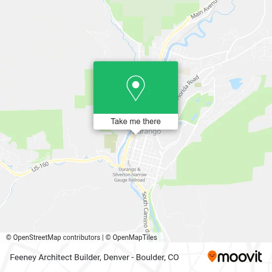 Feeney Architect Builder map
