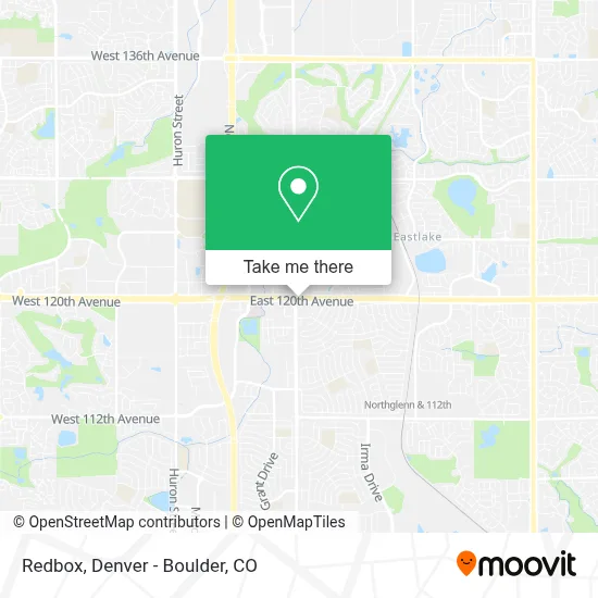 Redbox map