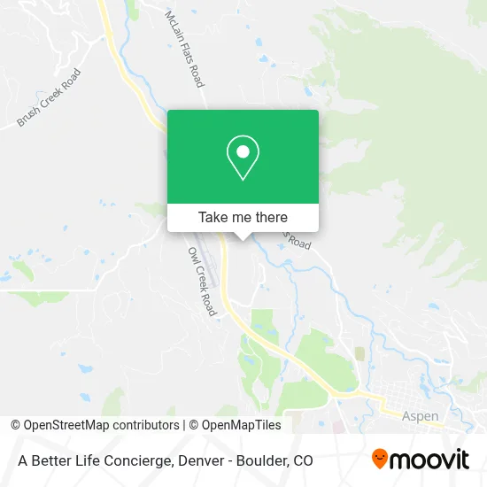 A Better Life Concierge map