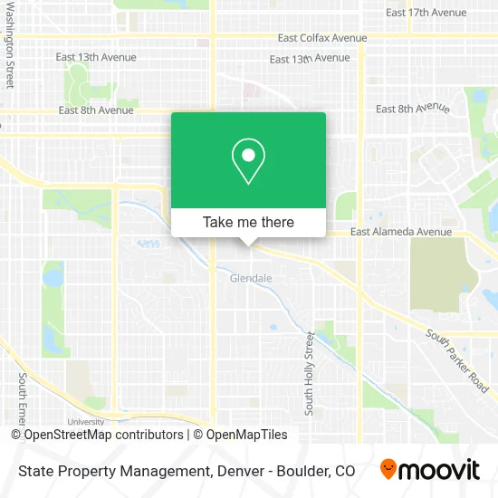State Property Management map