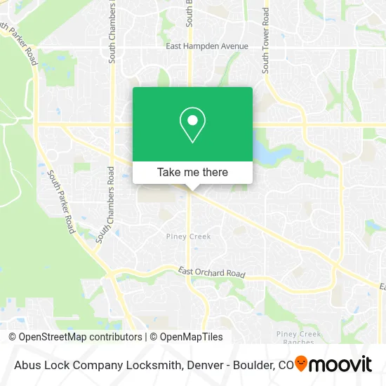 Abus Lock Company Locksmith map