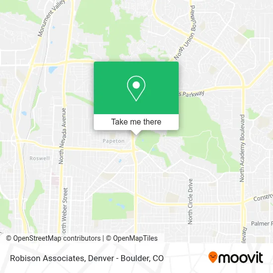 Robison Associates map
