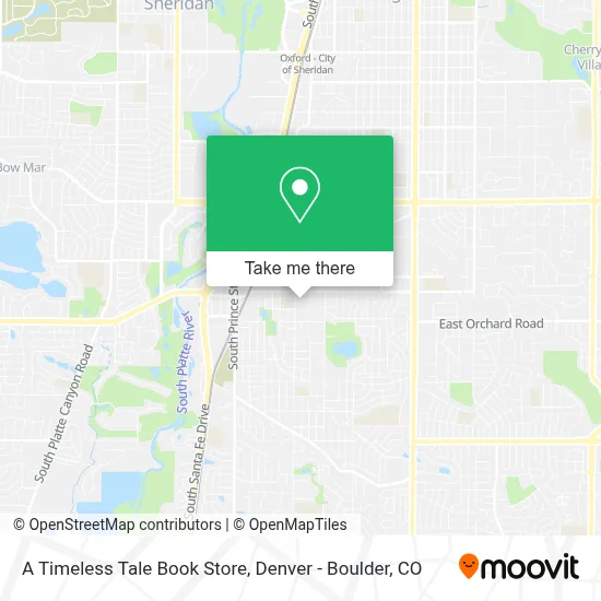 A Timeless Tale Book Store map