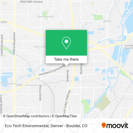 Eco Tech Environmental map