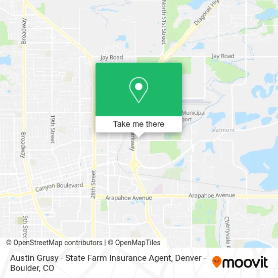 Austin Grusy - State Farm Insurance Agent map