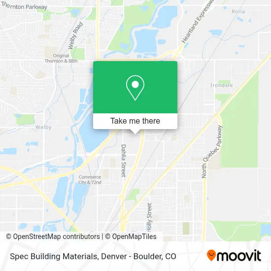Spec Building Materials map