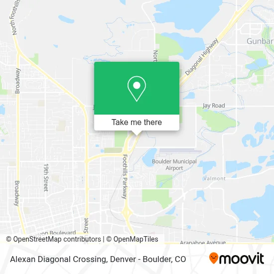 Alexan Diagonal Crossing map