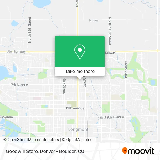 Goodwill Store map