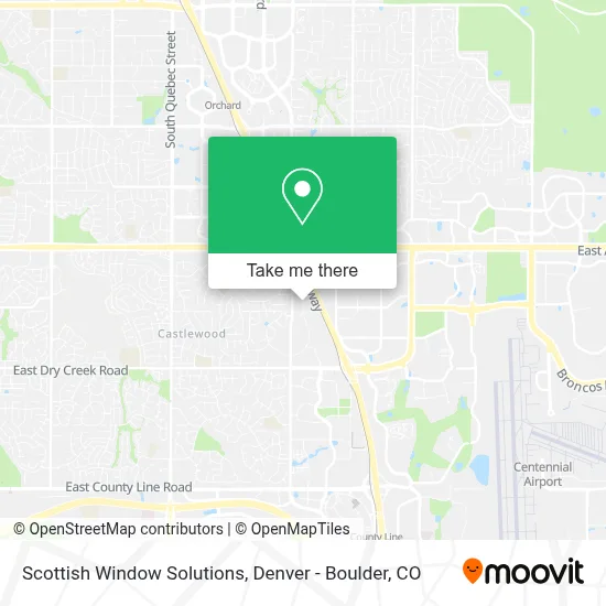 Scottish Window Solutions map