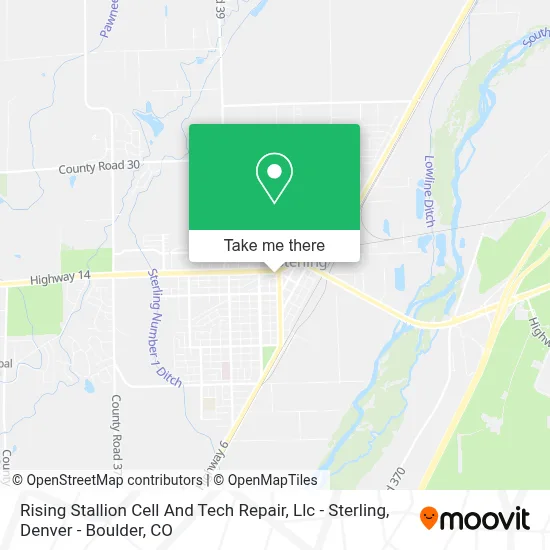 Rising Stallion Cell And Tech Repair, Llc - Sterling map