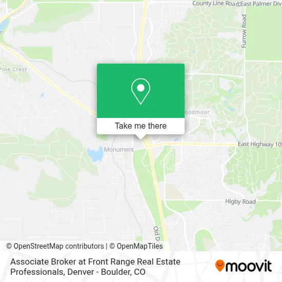 Associate Broker at Front Range Real Estate Professionals map