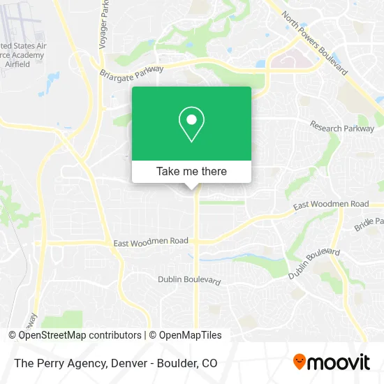 The Perry Agency map