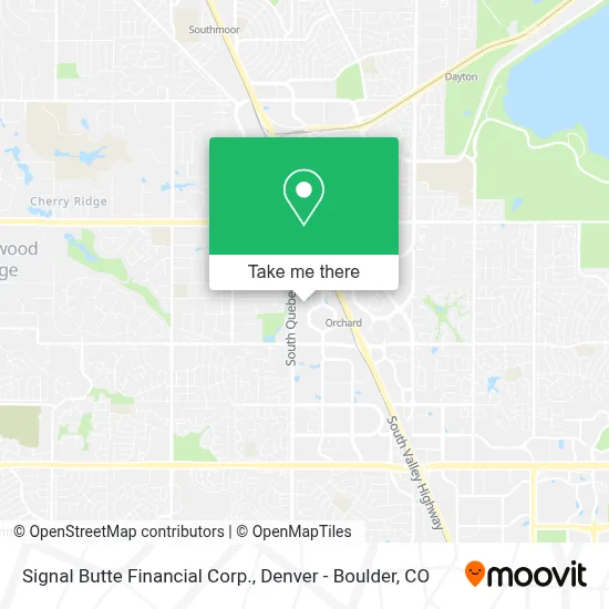 Signal Butte Financial Corp. map