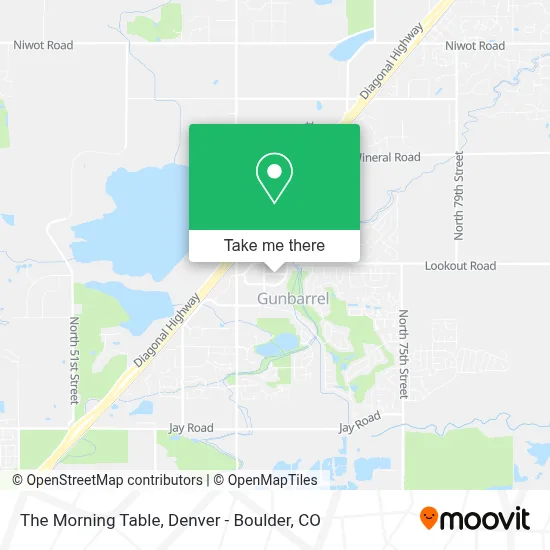 The Morning Table map