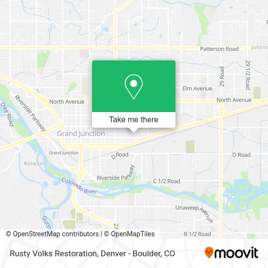 Rusty Volks Restoration map