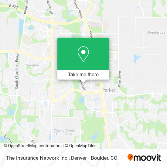 The Insurance Network Inc. map