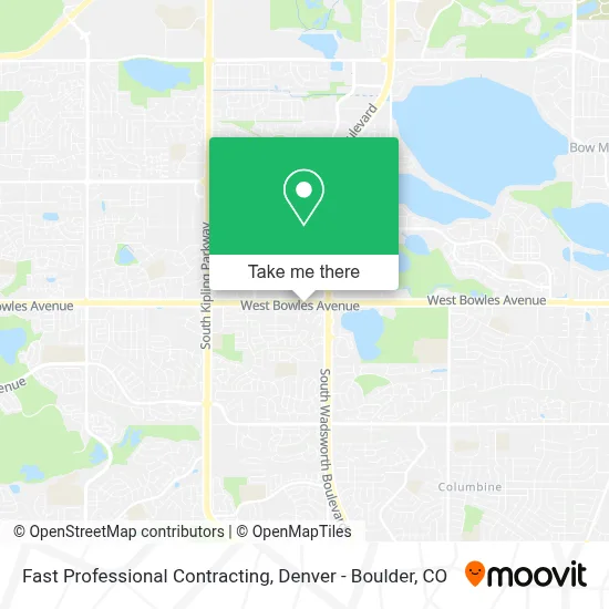 Fast Professional Contracting map