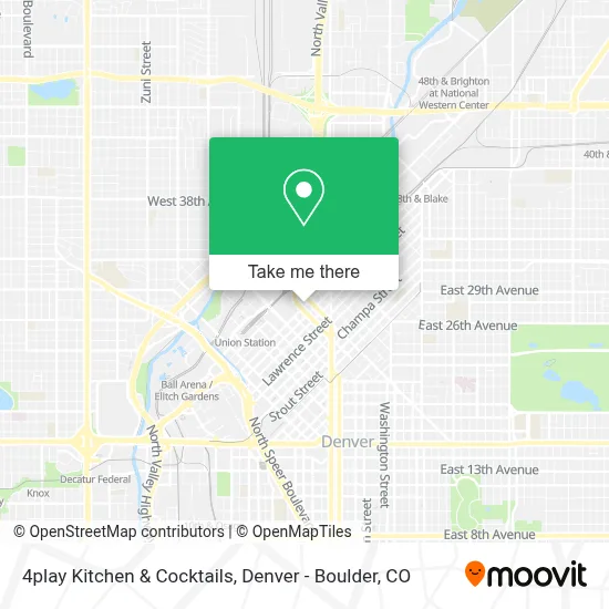 4play Kitchen & Cocktails map