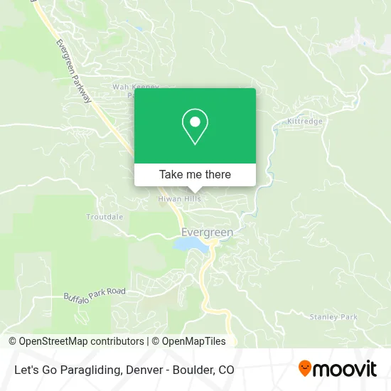 Let's Go Paragliding map