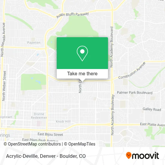 Acrylic-Deville map