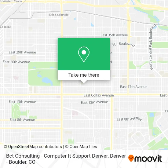 Bct Consulting - Computer It Support Denver map