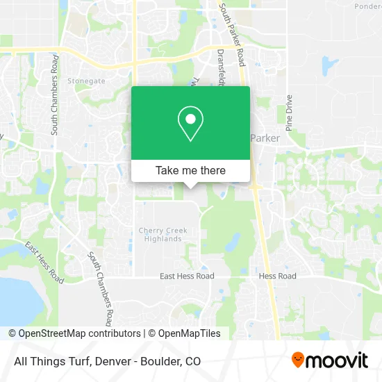 All Things Turf map