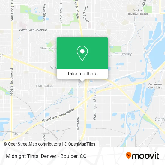 Midnight Tints map