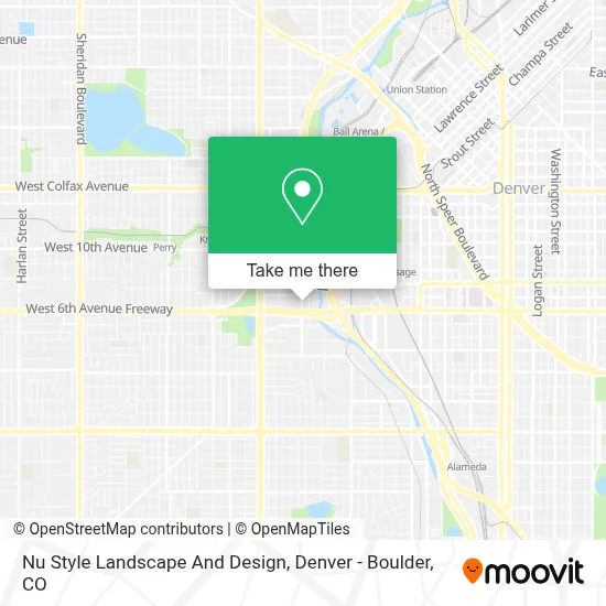 Nu Style Landscape And Design map