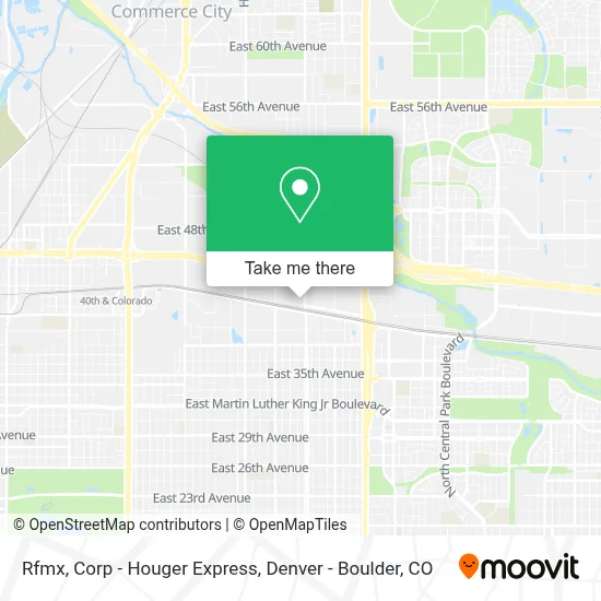Rfmx, Corp - Houger Express map