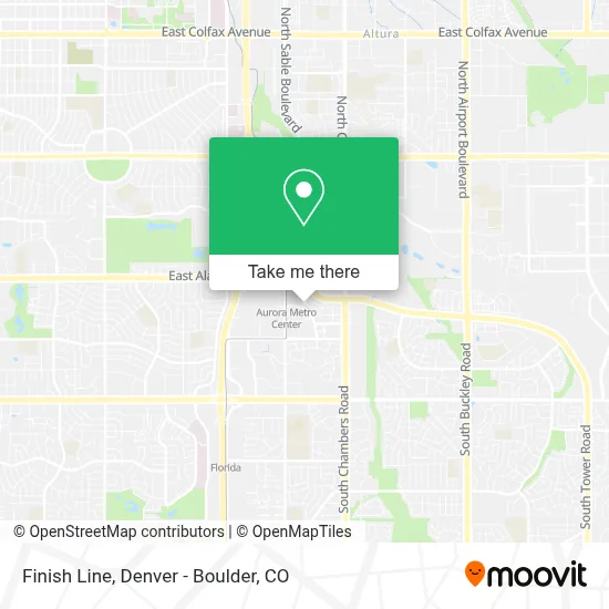 Finish Line map