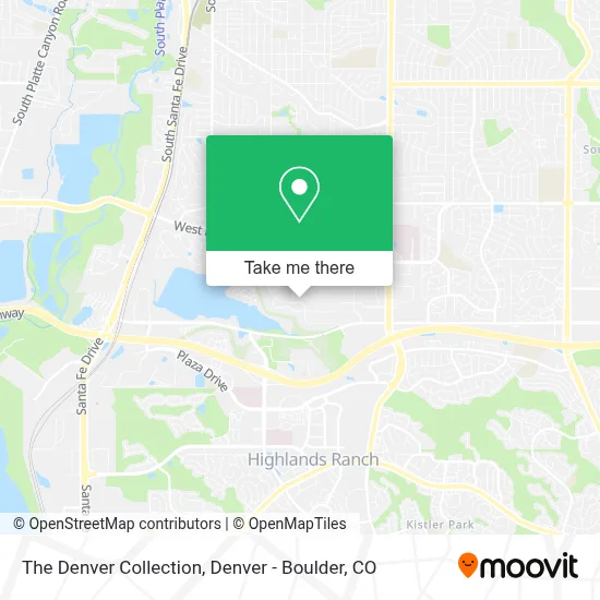 The Denver Collection map