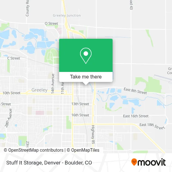 Stuff It Storage map
