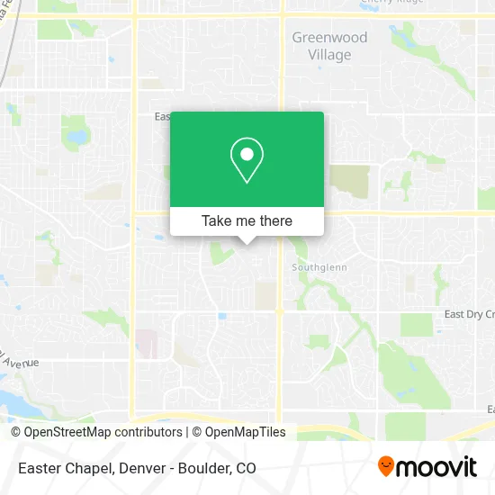 Easter Chapel map