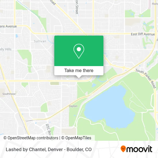 Lashed by Chantel map