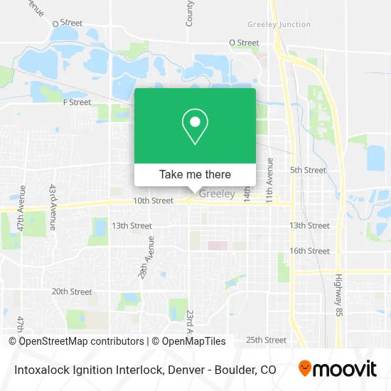 Intoxalock Ignition Interlock map