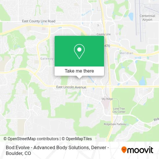 Bod:Evolve - Advanced Body Solutions map