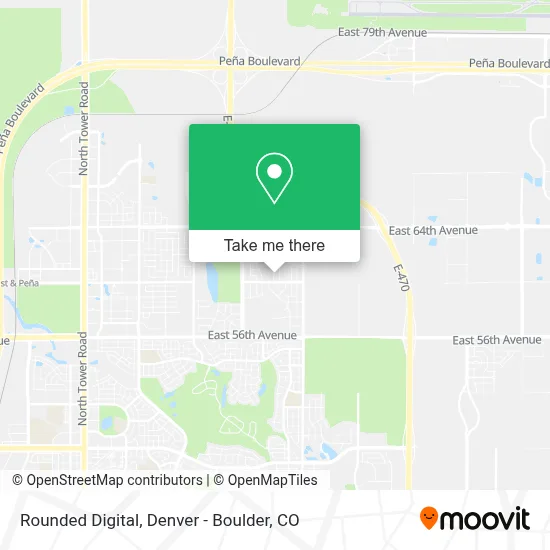 Rounded Digital map