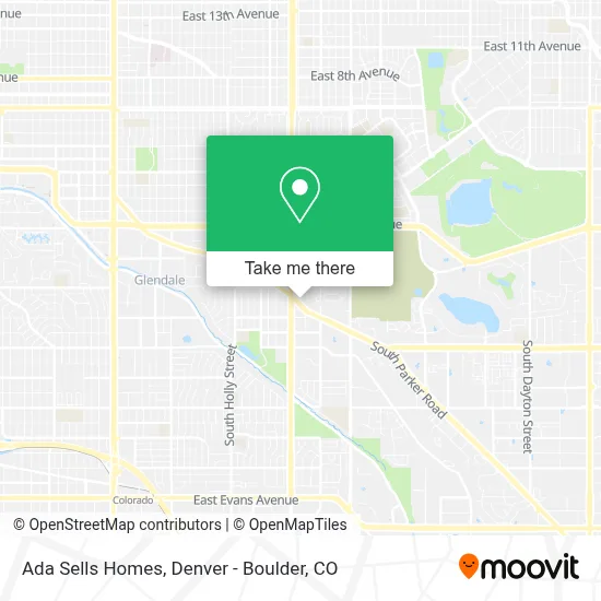 Ada Sells Homes map