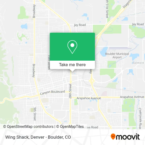 Wing Shack map