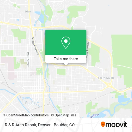 R & R Auto Repair map