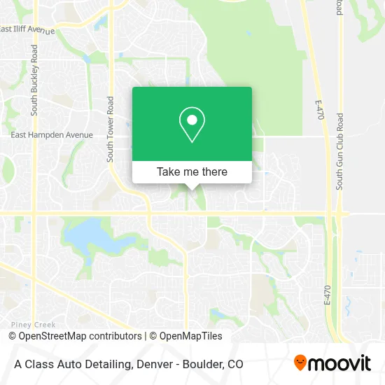 A Class Auto Detailing map