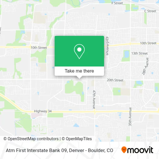 Atm First Interstate Bank 09 map