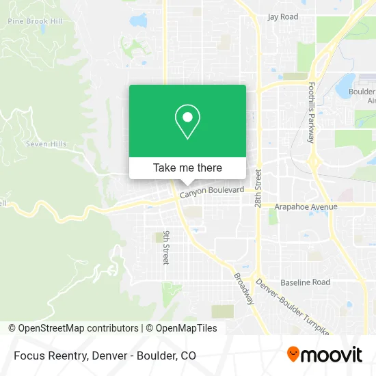 Focus Reentry map