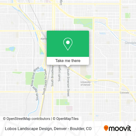 Lobos Landscape Design map