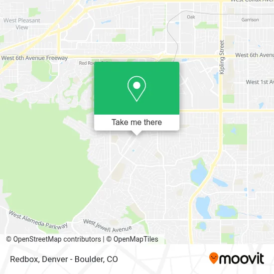 Redbox map